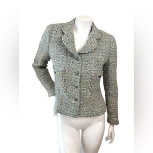 Chanel Vintage 1997 Tweed Jacket FR 36